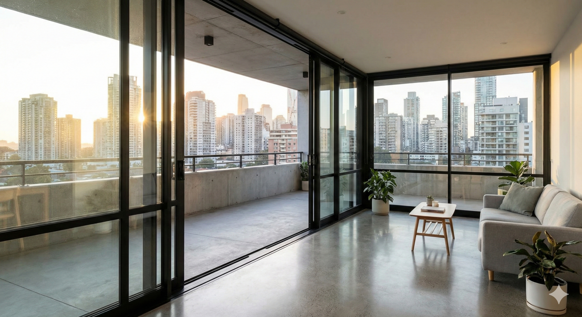 Premium aluminium windows and doors installed in a Sydney residence