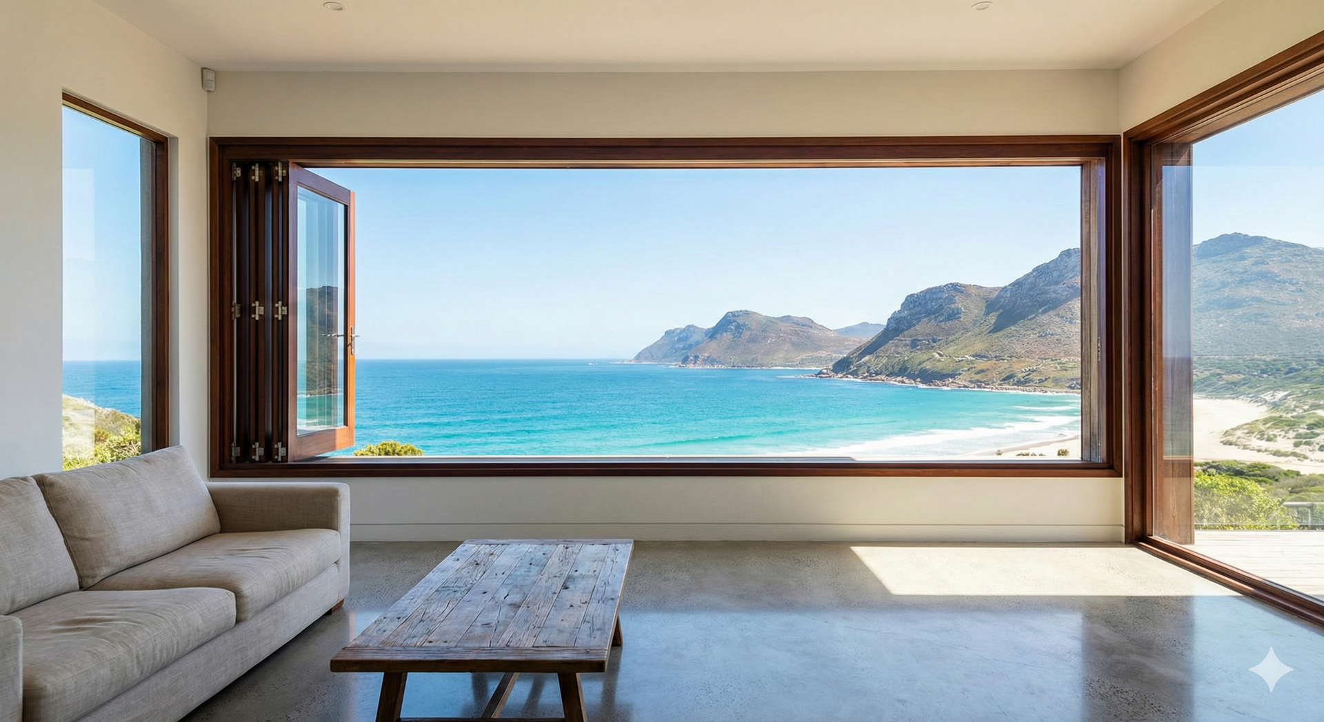 Modern bifold windows design