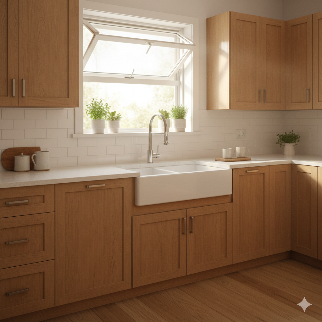 Modern awning windows design